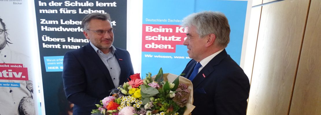Vollversammlung der Handwerkskammer wählt Claus-Dominik Wedeking zum neuen Geschäftsführer des Berufsbildungs- und Technologiezentrums (BTZ) Osnabrück.